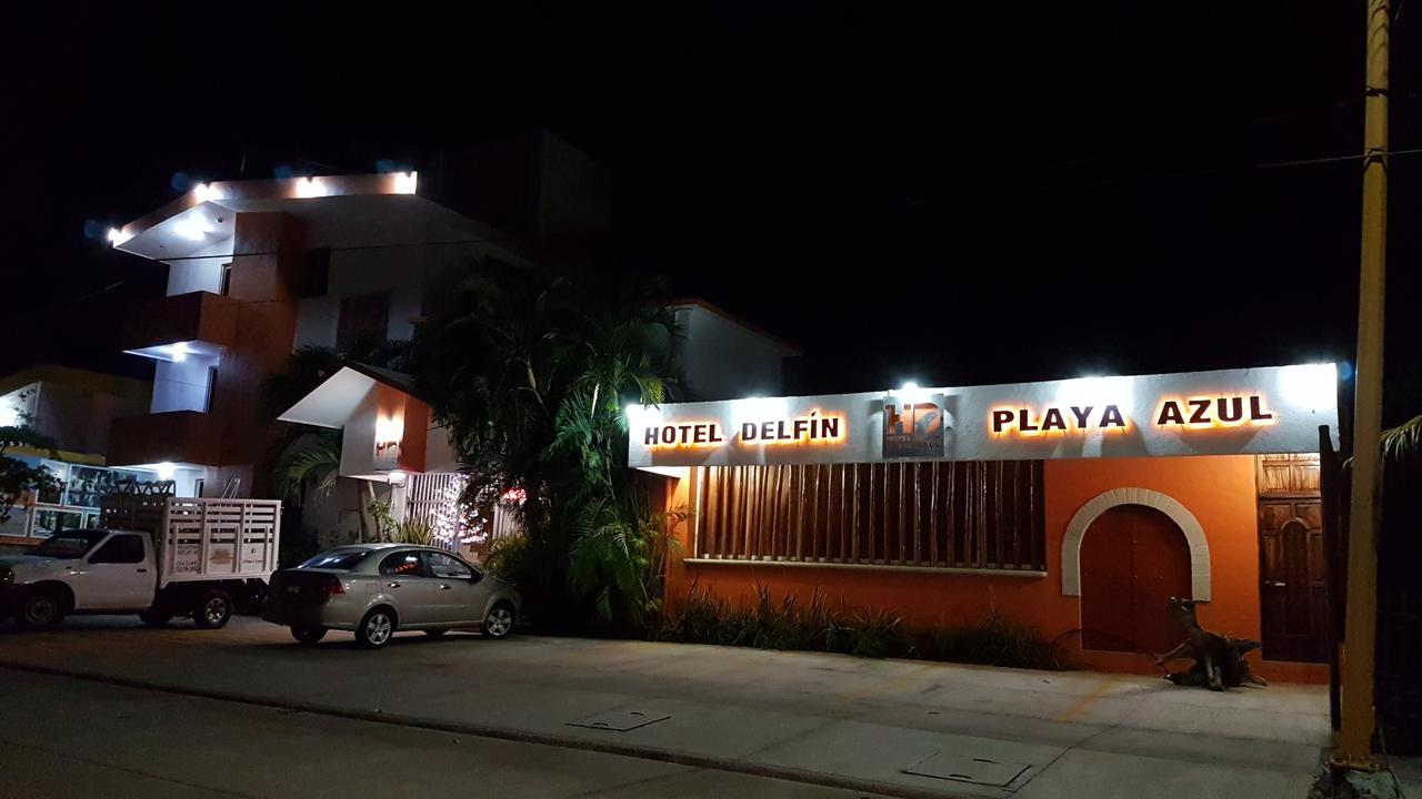 Delfin Playa Azul Hotel Lázaro Cárdenas Exterior foto