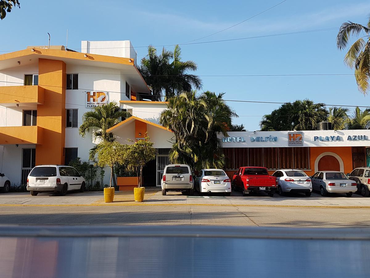 Delfin Playa Azul Hotel Lázaro Cárdenas Exterior foto